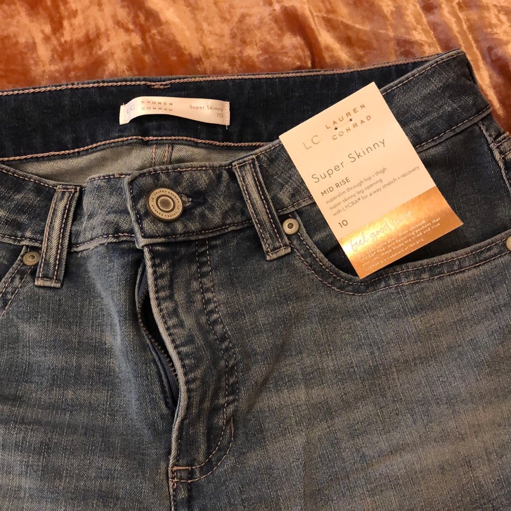 Lauren Conrad Super Skinny Mid Rise